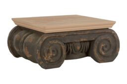 Orsina Durable Wood Coffee Table, Rustic Wood Coffee Table, Plyresin & wood Coffee Table, Strong Coffee Table in Natural - thumbnail 2