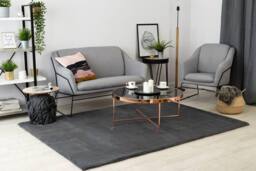 RugsX Bunny Rug in Metallics - Size: 80 cm x 150 cm - thumbnail 5