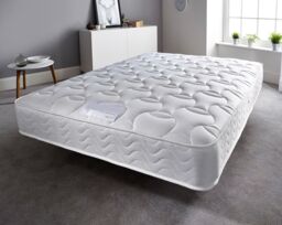 Somnior Pocket Core Rolled Mattress Memory Foam & Reflex Foam - In a Box in White - Size: King - thumbnail 1