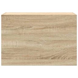 Berkfield Home Bathroom Wall Cabinet Sonoma Oak 60x25x40 cm Engineered Wood in Brown - Size: 60 x 25 x 40 cm - thumbnail 6
