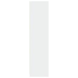 Berkfield Home Wardrobe White 100x50x200 cm Engineered Wood - Size: 100 x 50 x 200 cm - thumbnail 5
