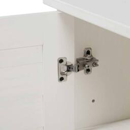 Berkfield Home Modern Bathroom Cabinet with Storage White Solid pine wood - thumbnail 9