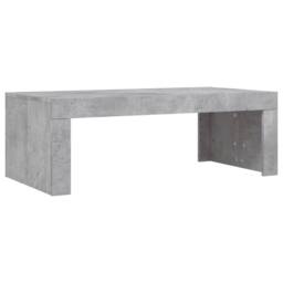 Berkfield Home Coffee Table Concrete Grey 102x50x36 cm Engineered Wood - Size: 102 x 50 x 36 cm - thumbnail 6
