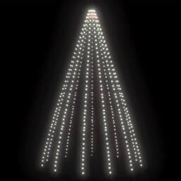 Berkfield Home Tree Lights with 500 LEDs Cold White 500 cm Indoor Outdoor - thumbnail 2
