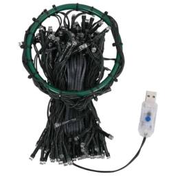 Berkfield Home Tree Lights with 500 LEDs Cold White 500 cm Indoor Outdoor - thumbnail 6