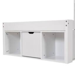 Matteo Children's Multifunctional Single Daybed - USB Port & Storage - White - thumbnail 9