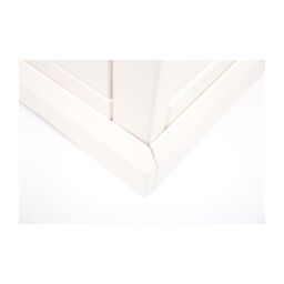 Cabinet Bits Cosenza 3 Drawer Dressing Table Set Brass Cup Handle in Off-White - thumbnail 4