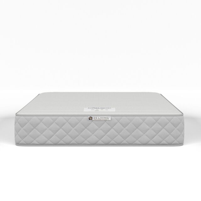 DS Living Serenity Medium Pocket Sprung Aurora Mattress in Grey - Size: Single - image 1