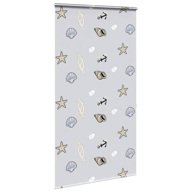 Berkfield Home Shower Roller Blind with Cassette 120x240 cm Fabric Width 116 cm in White - image 1