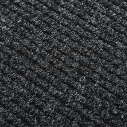 Berkfield Home Dirt Trapper Carpet Runner 100x500 cm Anthracite in Black - Size: 100 cm diameter - thumbnail 3