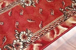 RugsX Bcf Trio Runner in Red - Size: 120 cm x 290 cm - thumbnail 3