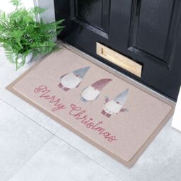 Artsy Mats Gnome Merry Christmas Doormat - Size: 40 cm x 70 cm - thumbnail 1
