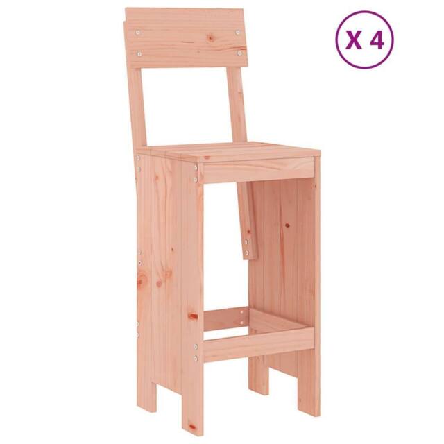Berkfield Home Beautiful 5 Piece Garden Bar Set Solid Wood Douglas in Natural - image 1