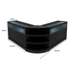 Monstershop Theseus LED Shop Counter Set LM60 & 2 x B1200 - Black - thumbnail 3
