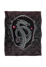 Warner Brothers House Of The Dragon Officially Licensed Silky Touch Super Soft Throw Blanket 152 x 127 cm in White - thumbnail 1