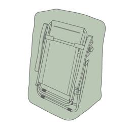 Coopers of Stortford Garden Furniture Cover, 300D PVC Polyester, UV Protected in Green
