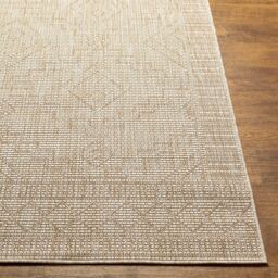 Livabliss Tuareg-Global Beige Ivory Graphic In- & Outdoor Jute-Look Rug in Medium Beige - Size: 160 cm x 215 cm - thumbnail 5