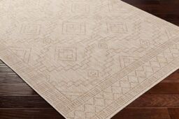 Livabliss Tuareg-Global Beige Ivory Graphic In- & Outdoor Jute-Look Rug in Medium Beige - Size: 160 cm x 215 cm - thumbnail 6