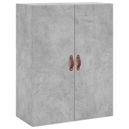Berkfield Home Highboard Concrete Grey 69.5x34x180 cm Engineered Wood - thumbnail 5