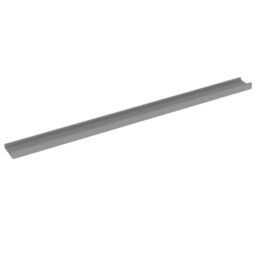 Berkfield Home Wall Shelves 4 pcs Grey 115x9x3 cm - Size: 115 x 9 x 3 cm - thumbnail 4