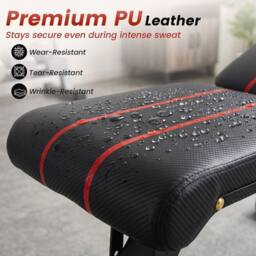 VOGREX Adjustable Folding Black Dumbbell Bench - thumbnail 3