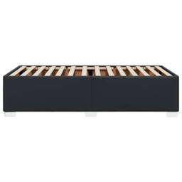 Berkfield Home Bed Frame without Mattress Black¬†Single¬†Faux Leather in Black - Size: Single - thumbnail 5