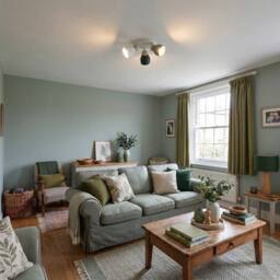 Happy Homewares Contemporary Scandinavian Designed Triple Spot Ceiling Light in Green - thumbnail 6
