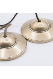 KDMD Brass Traditional Plain Tingsha Bells for Meditation Yoga in Bronze - thumbnail 5