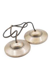 KDMD Brass Traditional Plain Tingsha Bells for Meditation Yoga in Bronze - thumbnail 2