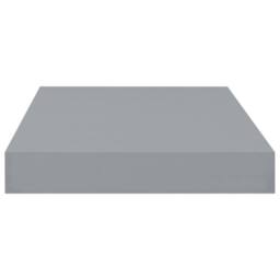 Berkfield Home Durable Floating Wall Shelf Grey 40x23x3.8 cm MDF - thumbnail 5