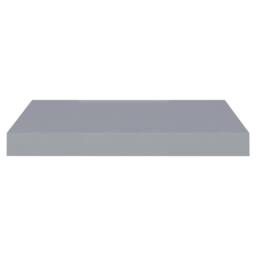 Berkfield Home Durable Floating Wall Shelf Grey 40x23x3.8 cm MDF - thumbnail 4