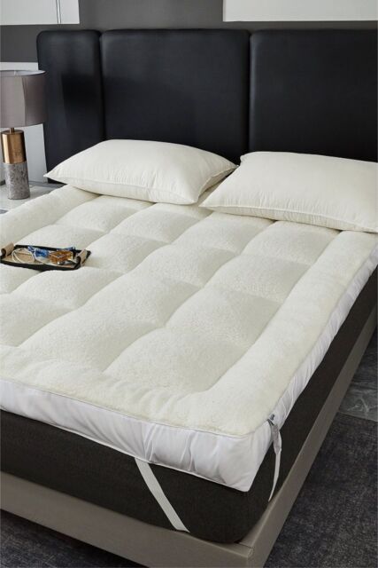 Ezysleep 10cm All Seasons Mattress Topper in White - Size: King - image 1