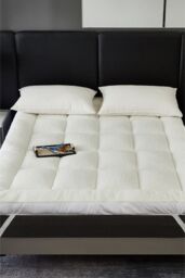Ezysleep 10cm All Seasons Mattress Topper in White - Size: King - thumbnail 6