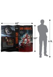 Army of Darkness Vhs Silky Touch Super Soft Throw Blanket 152 X 127 cm in White - thumbnail 5