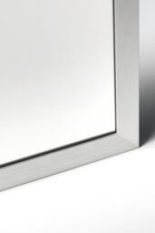 nielsen Star Metal Rectangle Wall Mirror Large Matt 50 X 150Cm in Silver - Size: 50 X 150 cm - thumbnail 4