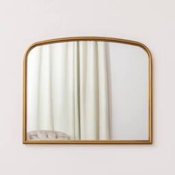 Melody Maison Gold Oval Metal Framed Wall Mirror - 60cm X 40cm - Size: 60 cm X 40 cm - thumbnail 6
