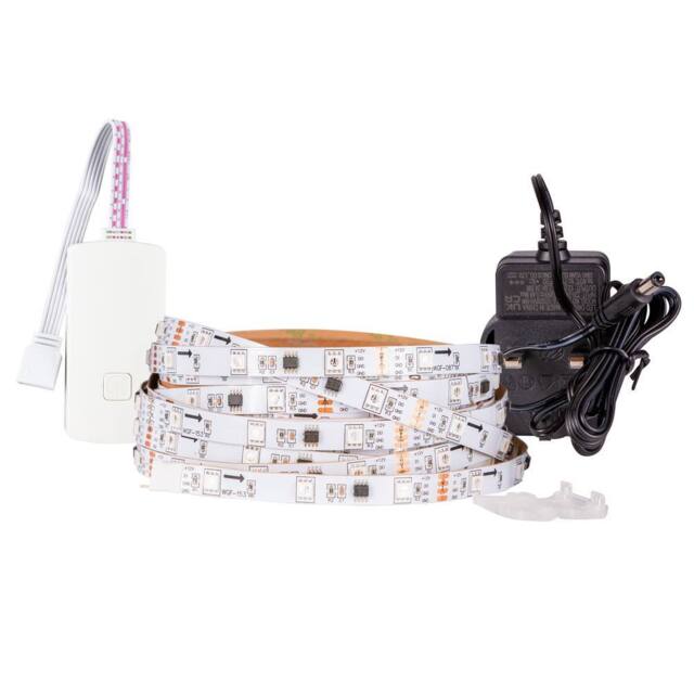 TCP Smart Wifi LED Strip Lights RGB 5 metres IP20 indoor use - image 1