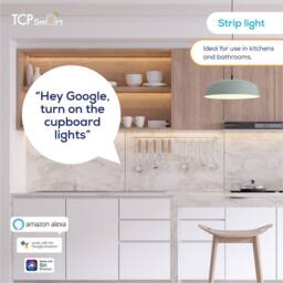 TCP Smart Wifi LED Strip Lights RGB 5 metres IP20 indoor use - thumbnail 7