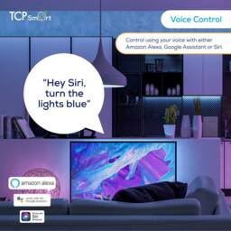 TCP Smart Wifi LED Strip Lights RGB 5 metres IP20 indoor use - thumbnail 9