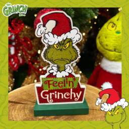 VFM e-Store Grinch Christmas Decoration Festive Gift 16cm x 9cm Green X 1 - Size: 16 cm x 9 cm - thumbnail 3