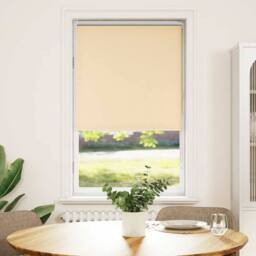 Berkfield Home Roller Blind Blackout Beige 70x175 cm Fabric Width 65.7 cm Polyester - thumbnail 2