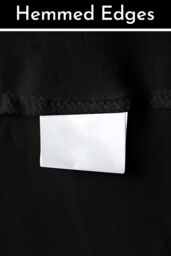 Neel Blue 4x1 Metres Backdrop Panel, Wrinkle-Free Polyester Spandex Fabric in Black - thumbnail 4