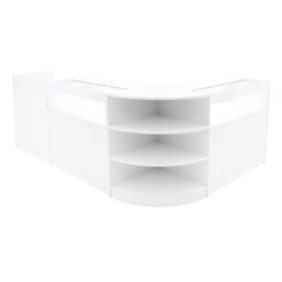Monstershop Sagittarius LED Shop Counter Set LM60, TB60 & 2 x B900 - White - thumbnail 1