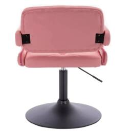 VOGREX Pink Swivel Hairdressing Salon Chair - thumbnail 4
