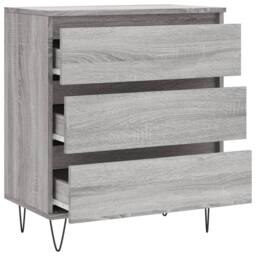 Berkfield Home Sideboard Grey Sonoma 60x35x70 cm Engineered Wood - Size: 60 x 35 x 70 cm - thumbnail 6