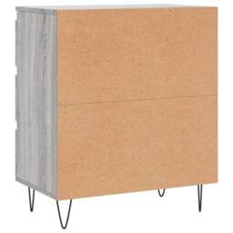 Berkfield Home Sideboard Grey Sonoma 60x35x70 cm Engineered Wood - Size: 60 x 35 x 70 cm - thumbnail 8