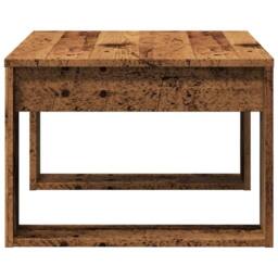 Berkfield Home Side Table Old Wood 50x50x35 cm Engineered Wood in Brown - Size: 50 x 50 x 35 cm - thumbnail 5