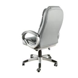 Angel Cerda Grey Leatherette Swivel Office Chair - thumbnail 5