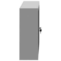 Berkfield Home Tool Cabinet Wall-Mounted Black 100x20x55 cm Steel - Size: 100 x 20 x 55 cm - thumbnail 8