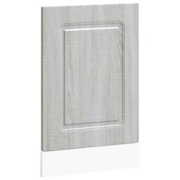 Berkfield Home Dishwasher Panel¬†Kalmar¬†Grey Sonoma 45x1.5x67 cm Engineered Wood in Grey - thumbnail 2